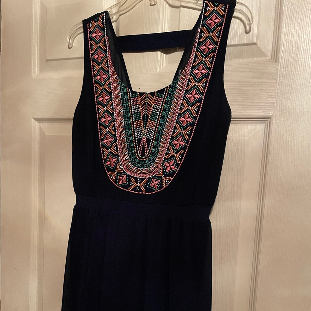 Marineblu Maxi Dress Armpit to armpit 18” long dress better for a taller person